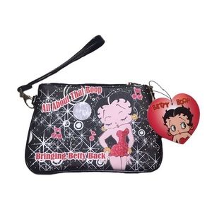Vintage Betty Boop clutch / wristlet ! NWT